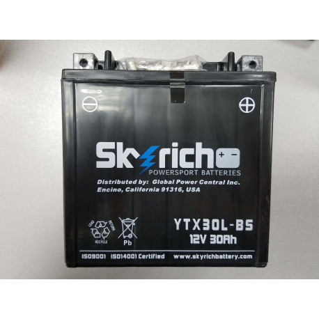 Аккумулятор Skyrich YIX30L-BS (YIX30L, YTX30L-BS)