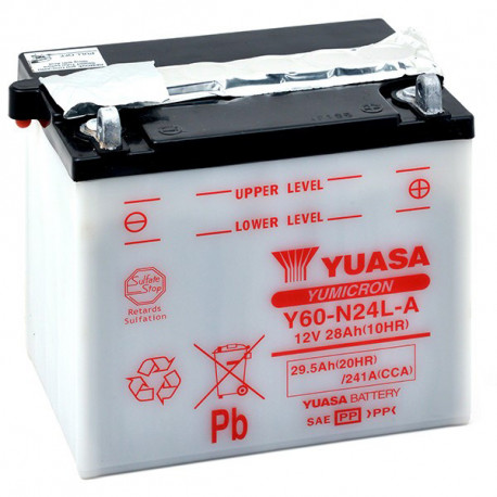 Аккумулятор Yuasa Y60-N24L-A