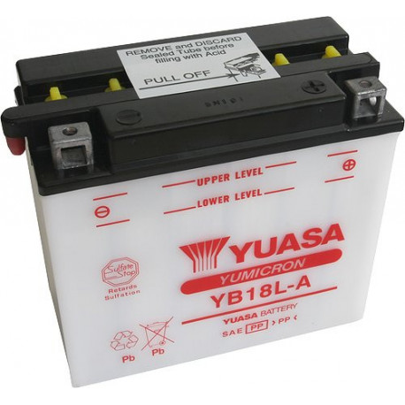 Аккумулятор Yuasa YB18L-A