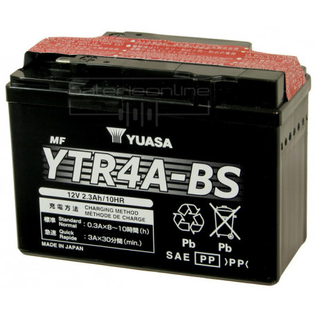 Аккумулятор Yuasa YTR4A-BS