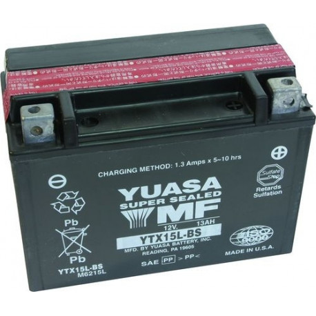 Аккумулятор Yuasa YTX15L-BS