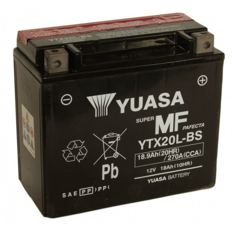 Аккумулятор Yuasa YTX20L-BS