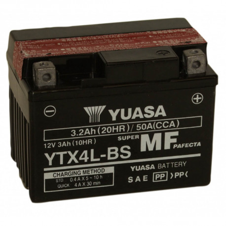 Аккумулятор Yuasa YTX4L-BS (YT4L-BS)