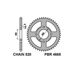 Звезда PBR 4668-45 (JTR273-45)